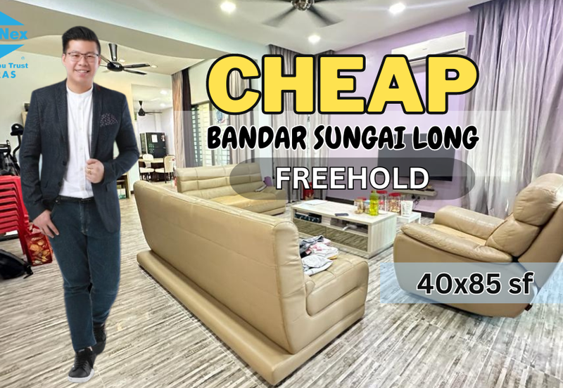 Bandar Sungai Long ,Bandar Sungai Long , Selangor 2.5 Storey Semi D 