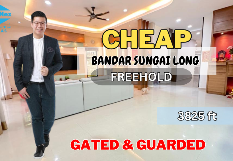 Bukit Sungai Long , Bandar Sungai Long , Selangor 2 Storey Semi D 