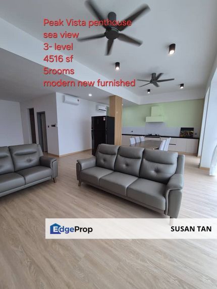 Peak Vista  seaview 4516sf penthouse newly design, Sabah, Kota Kinabalu
