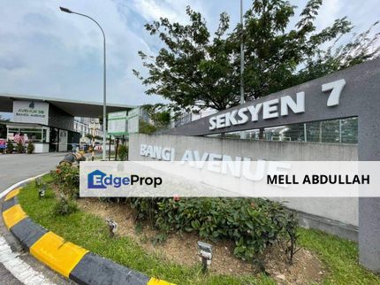 Bangi avenue Seksyen 7 Kajang , Selangor, Kajang