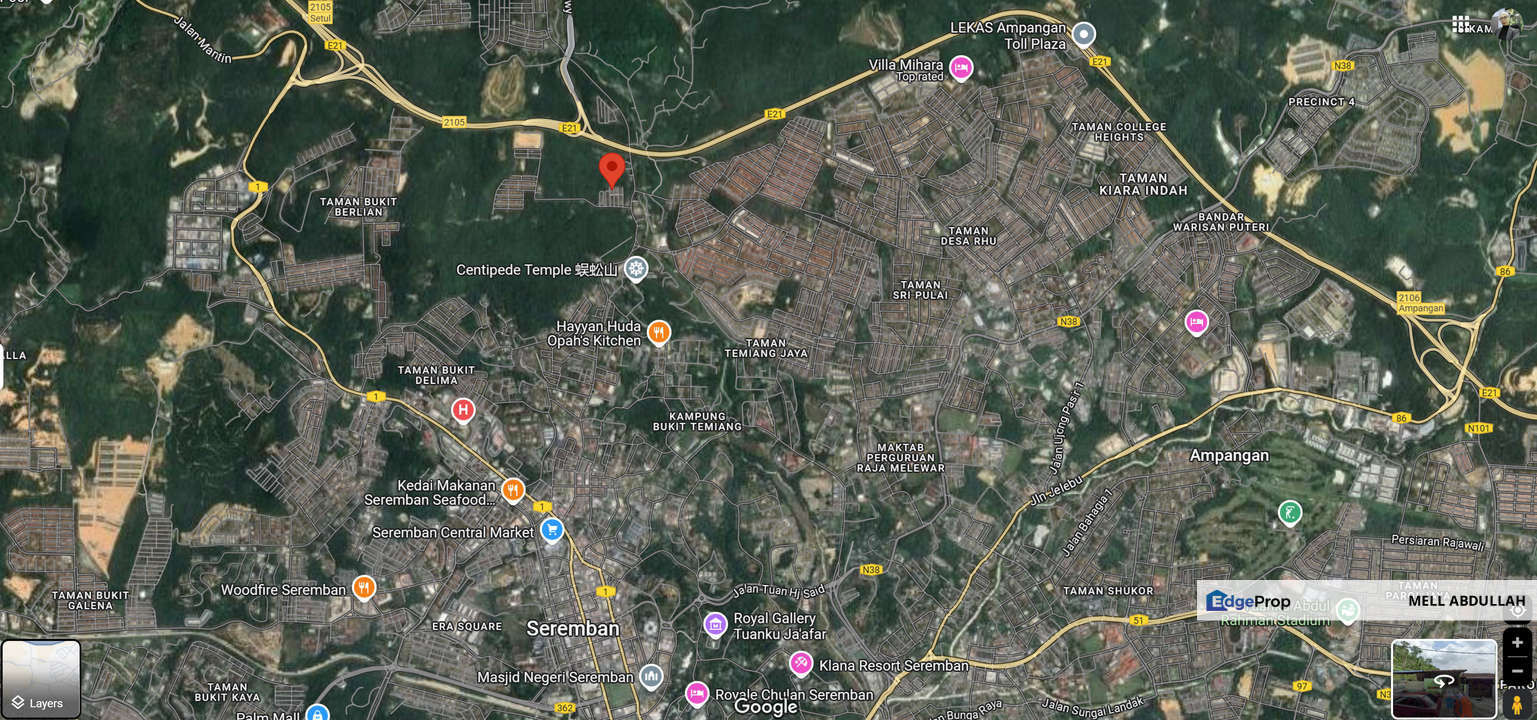 Lot Banglo dalam taman Perumahan , Negeri Sembilan, Seremban