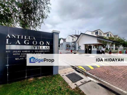 FREEHOLD DUPLEX Antilla Lagoon Villas Kota Kemuning FOR SALE, Selangor, Kota Kemuning