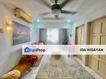 Flat PKNS AU3 Taman Keramat Ulu Kelang Ampang Renovated For Sale, Kuala Lumpur, Keramat