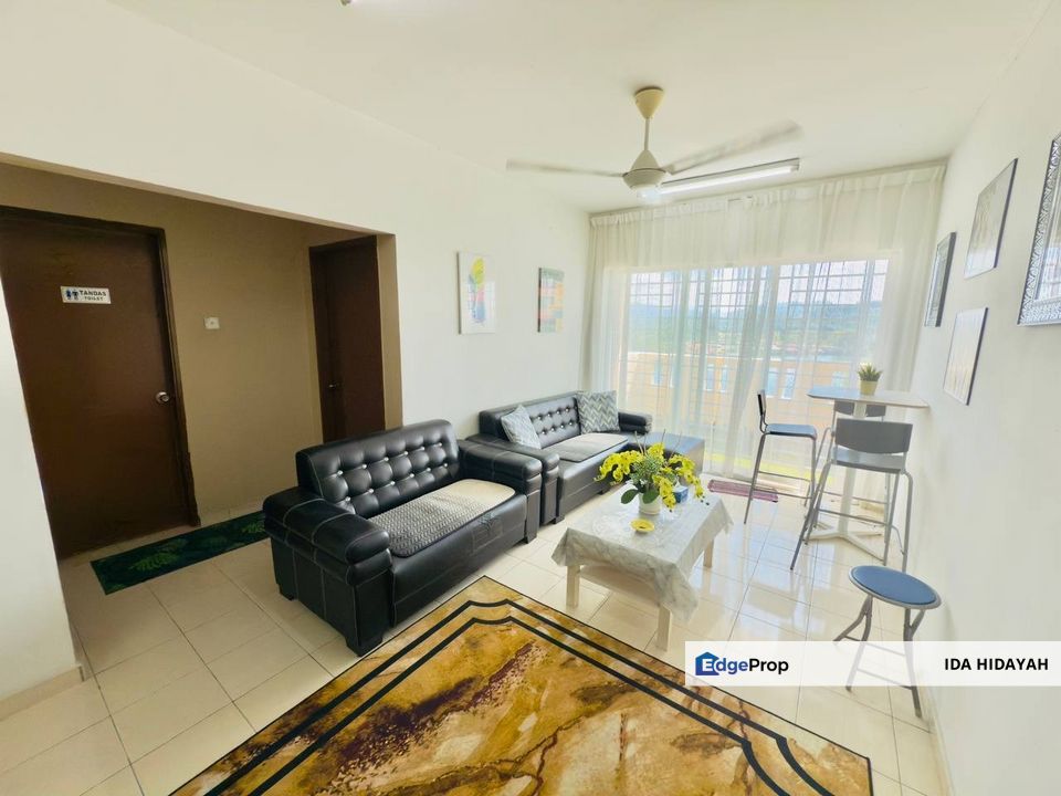 Apartment Laguna Biru 1 Taman Tasik Biru Kundang Rawang View Tasik For Sale, Selangor, Rawang