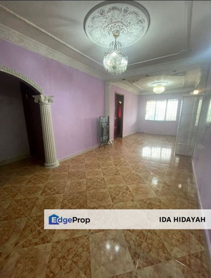 Flat Sentul Utama 5 minutes to LRT Sentul Timur For Sale, Kuala Lumpur, Sentul