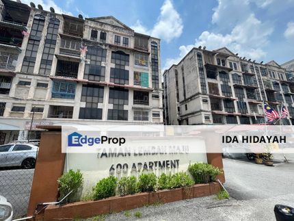 RENOVATED 600 Apartment Taman Lembah Maju Pandan Indah Ampang FOR SALE, Selangor, Ampang