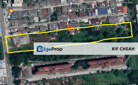 Freehold Residential Land at Jalan Meru, Klang for SALE, Selangor, Klang