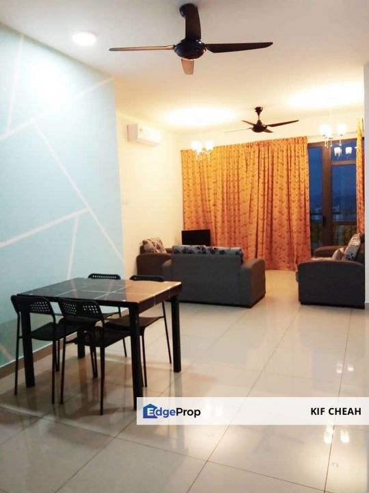 Fully Furnished Corner Unit Parkhill Residence Bukit Jalil near APU for