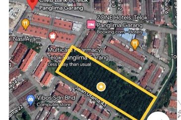 Freehold Telok Panglima Garang Agricultural Land for SALE