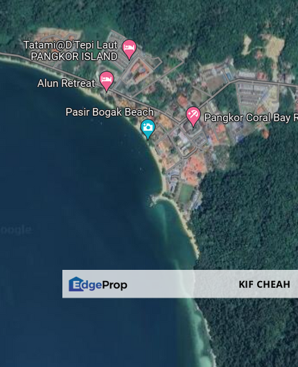 Freehold Commercial Beachfront Land, Pasir Bogak, Pulau Pangkor, Perak, Pangkor