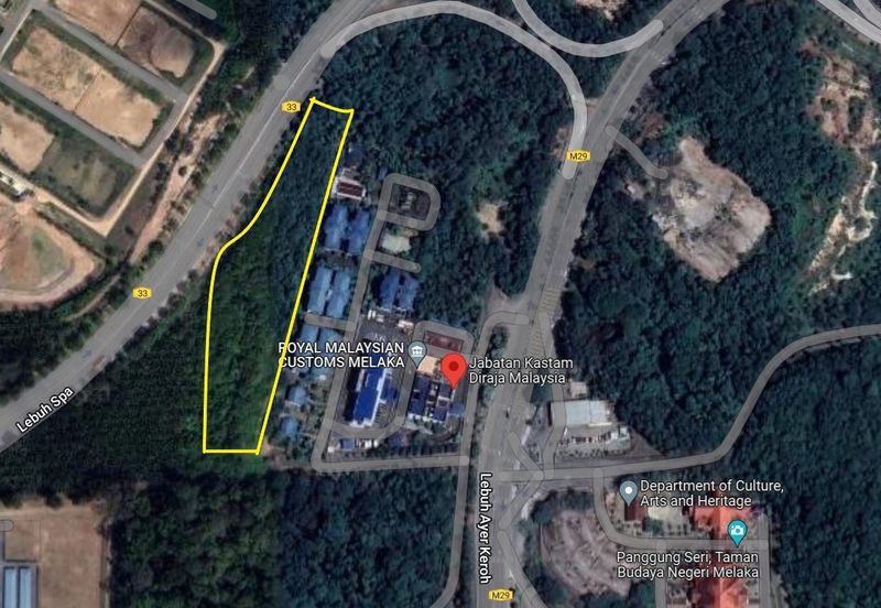 FREEHOLD Agricultural Land Ayer Keroh, near Lebuh SPA
