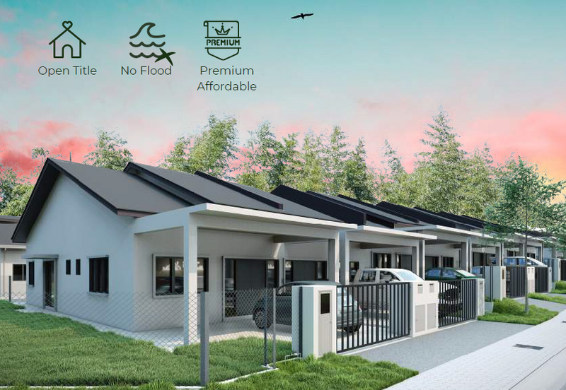 Pre Lounch  Single Storey House U5 SHAH ALAM Limited Unit