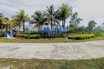 BRAND NEW Double Storey Palma Sand Areca Type A Gamuda Cove Near to SPLASH MANIA WATERPARK