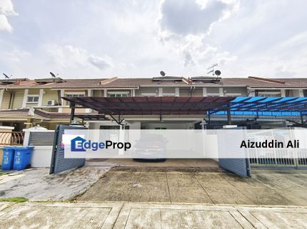 FACING OPEN Double Storey Superlink 30 x 60 House Sunway Kayangan, Selangor, Shah Alam