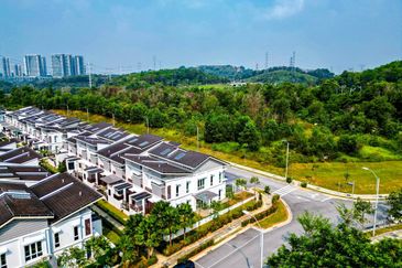 Double Storey Corner Lot Terrace Murraya Presint 12 Putrajaya 