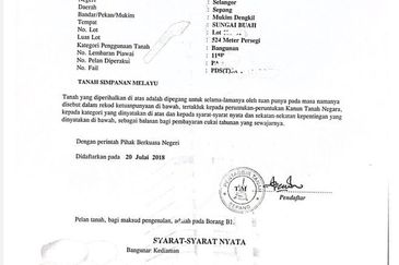 Murah🔥 Tanah Lot Banglo Sungai Buah,Bukit Unggul