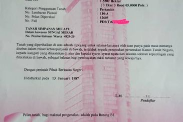 Hot location💗Tanah Malay Rezab, 3.72 Ekar di Sg Merab, Bangi 