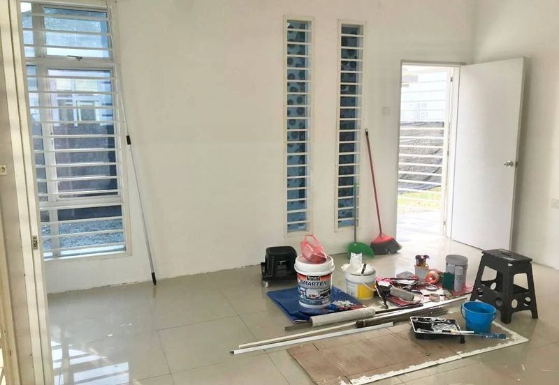 Taman Langat Utama, Bukit Changgang single storey semi detached house for sale