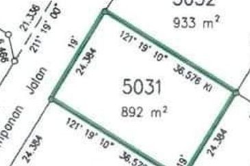 Seksyen 9, Bandar Bukit Mahkota, Bangi tanah Lot Banglo