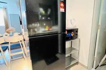 Fully Furnish Tangerine Suites bandar sunsuria,Sepang near Klia 3 Rooms