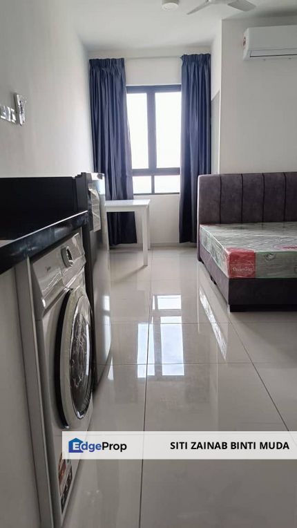 Fully Furnish Horizon Suites Studio unit Blok C with washer, Selangor, Sepang