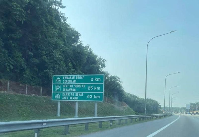 PLUS Highway Nilai arah Seremban KM24 Freehold