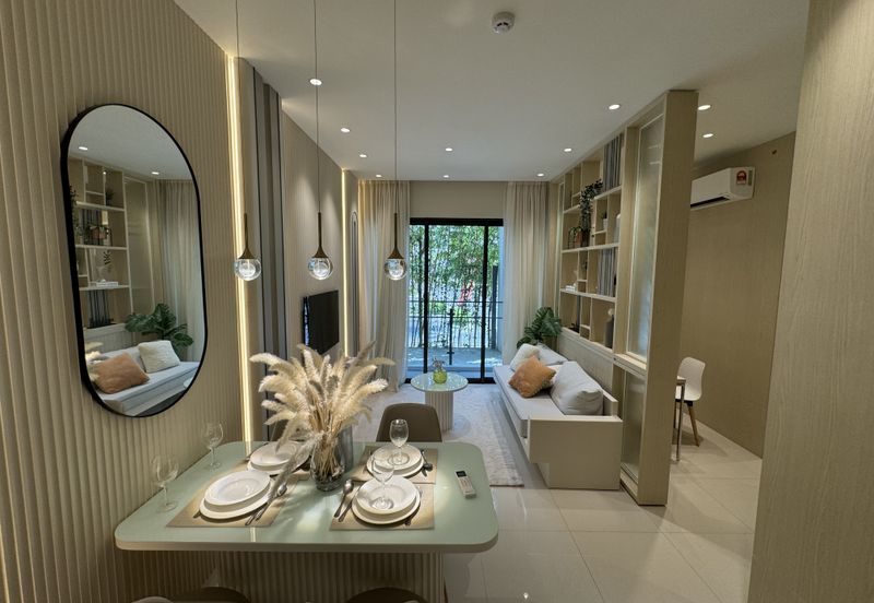 Bamboo Hill Residences with Full Covered link bridge to MRT Station