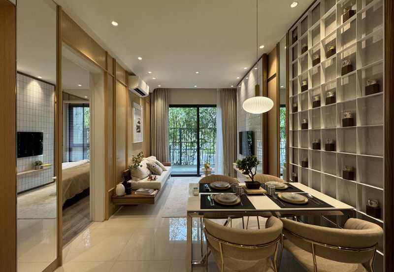 Direct Covered Link Bridge to MRT Station