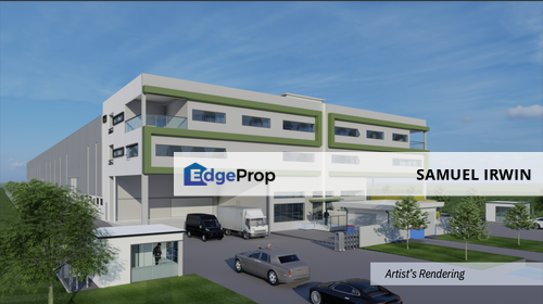 Semi-Detached Industrial Unit For Sale @ Bukit Changgang Industrial Hub @KLIA, Selangor, Banting