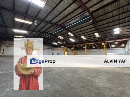 Spacious 3.8-acre standalone factory in Melaka close to airport, Melaka, Bukit Rambai