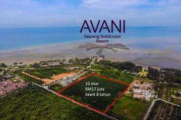 Sepang Agriculture Land 10 acre for Sale! Near AVANI Sepang Goldcoast