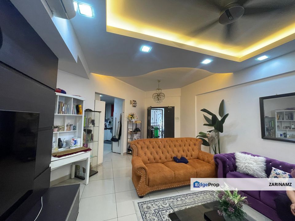 FREEHOLD! RENO CANTIK! 2 CAR PARKS! Villa Wangsamas Condominium @ Wangsa Maju for Sale!, Kuala Lumpur, Wangsa Maju