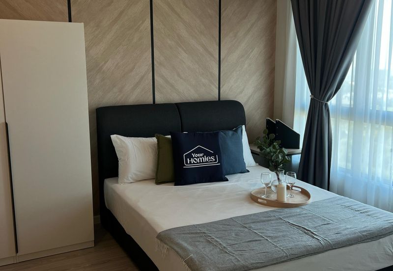 BEAUTIFUL BRAND NEW UNIT! Fully Furnished! Meta City Residence at Seri Kembangan Near MRT for Rent!