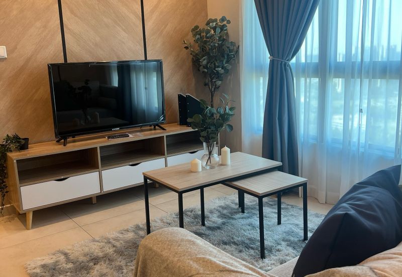 BEAUTIFUL BRAND NEW UNIT! Fully Furnished! Meta City Residence at Seri Kembangan Near MRT for Rent!