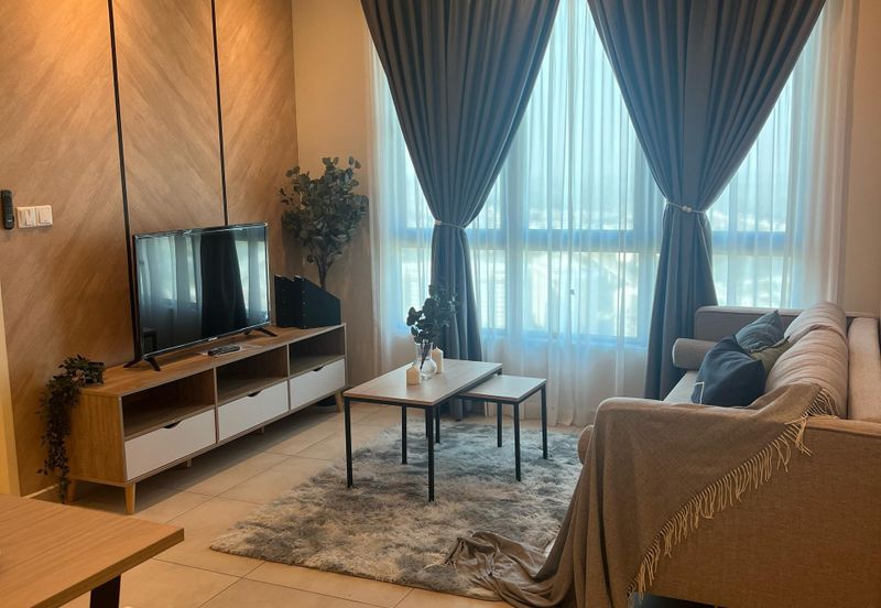 BEAUTIFUL BRAND NEW UNIT! Fully Furnished! Meta City Residence at Seri Kembangan Near MRT for Rent!