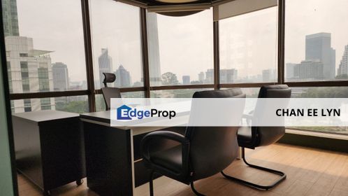 Minimalist Fitted Office w/ Great View @ Menara Haw Par (KL City), Kuala Lumpur, KL City