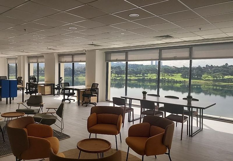 Sapura Mines-Lovely Modern Newly Fitted Bright Office Facing Lake View