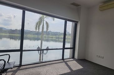 Sapura Mines-Minimalist Partially Fitted Office with Lake View 