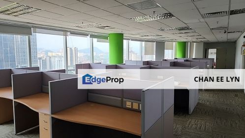 Icon Tower-Minimalist Bright Nicely Fitted Office w/Great Rent, Kuala Lumpur, KL City