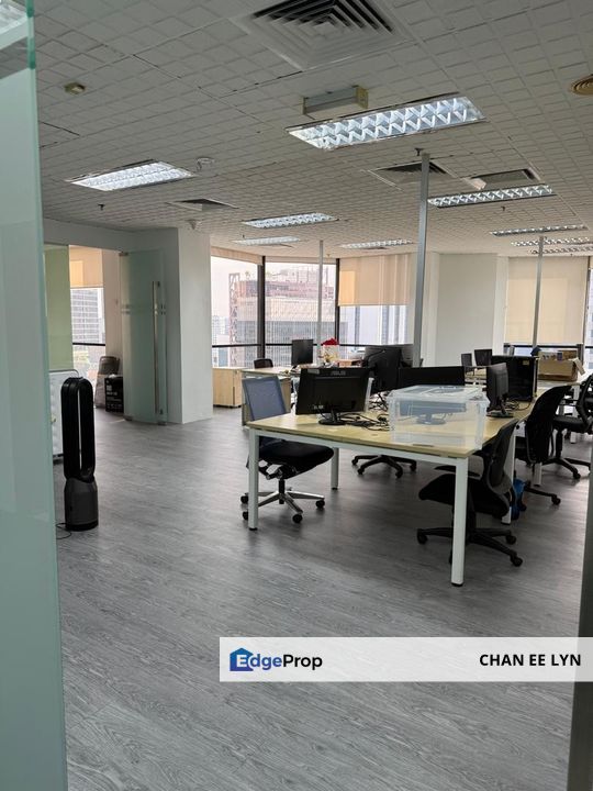 Menara Hlx - Minimalist Bright Fully Fitted Office for Rent, Kuala Lumpur, KL City