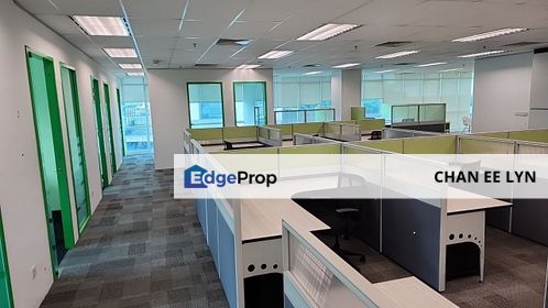 Bright Nice Fully Fitted Office W/ Superb Rental @Glomac Damansara, Kuala Lumpur, Taman Tun Dr Ismail