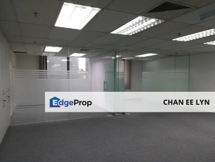 Wisma UOA - Nice Glass Partitioned Office & Built-in Cabinets w/ Good Rates , Kuala Lumpur, KLCC