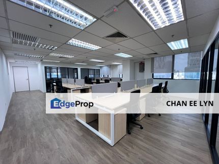 Minimalist Modern & Newly Fully Fitted Office w/ Good Rates @Wisma UOA, Kuala Lumpur, KL City