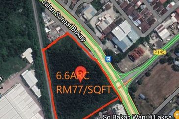 Penang sg bakap commercial land for sale