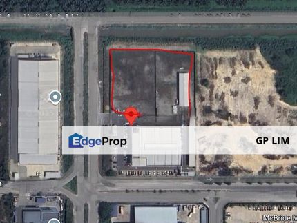 Sungai kapar indah industry land for sale, Selangor, Kapar 