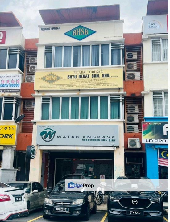 3 Storey Shoplot @ Rampai Business Park, Setapak, KL, Kuala Lumpur, Setapak