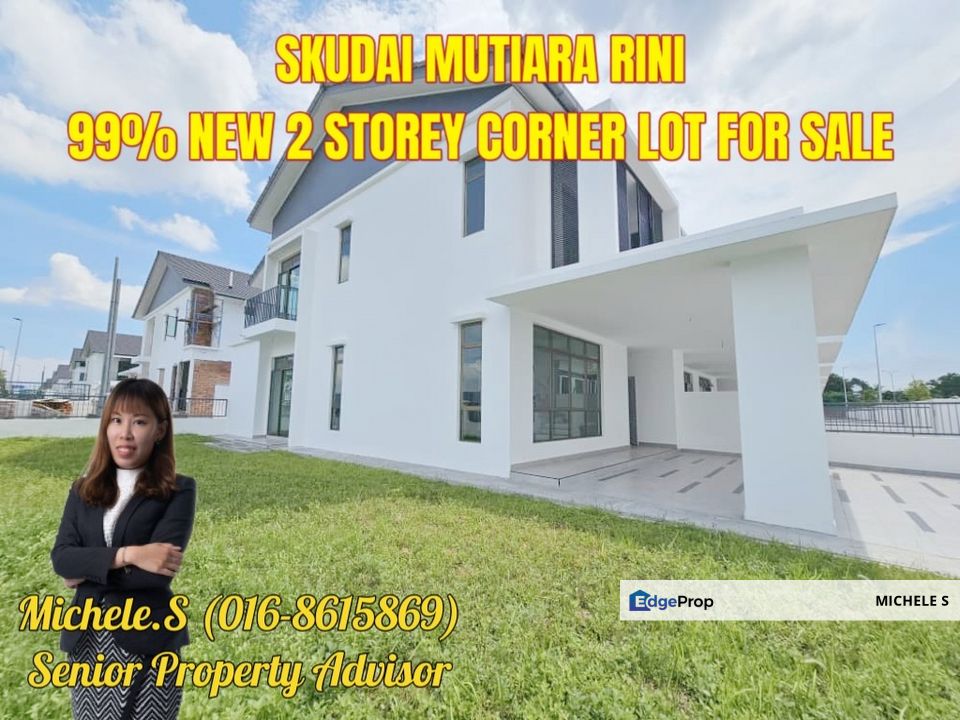 Skudai Mutiara Rini 99 New 2 Storey Corner Lot House For Sale for