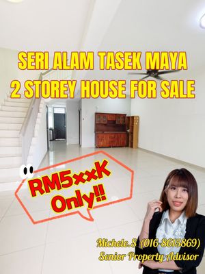 Seri Alam Tasek Maya 2 Storey House For Sale for Sale @RM540,000 By ...