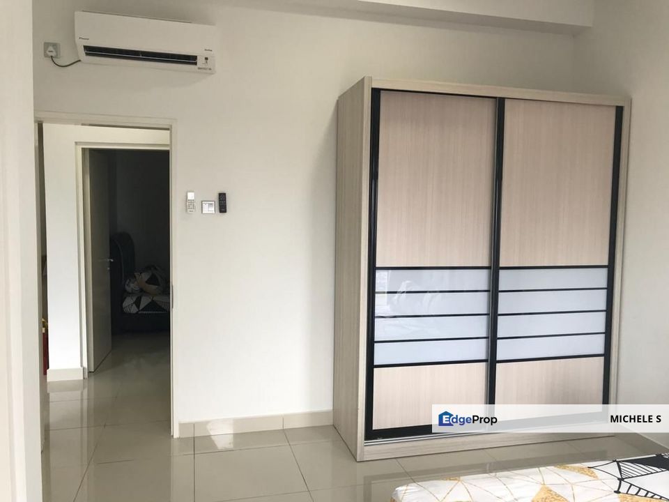 Jb Town Sky Habitat Condo Fully Furnished For Rent, Johor, Johor Bahru