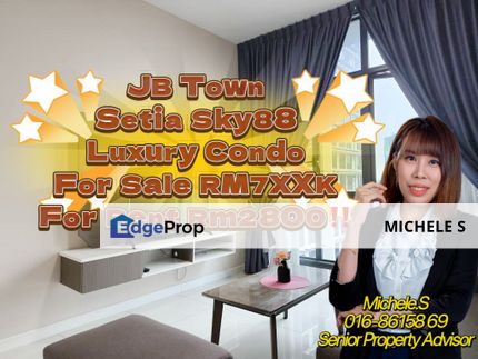 Setia Sky 88 Jb Town Luxury Condo For Rent Sale, Johor, Johor Bahru